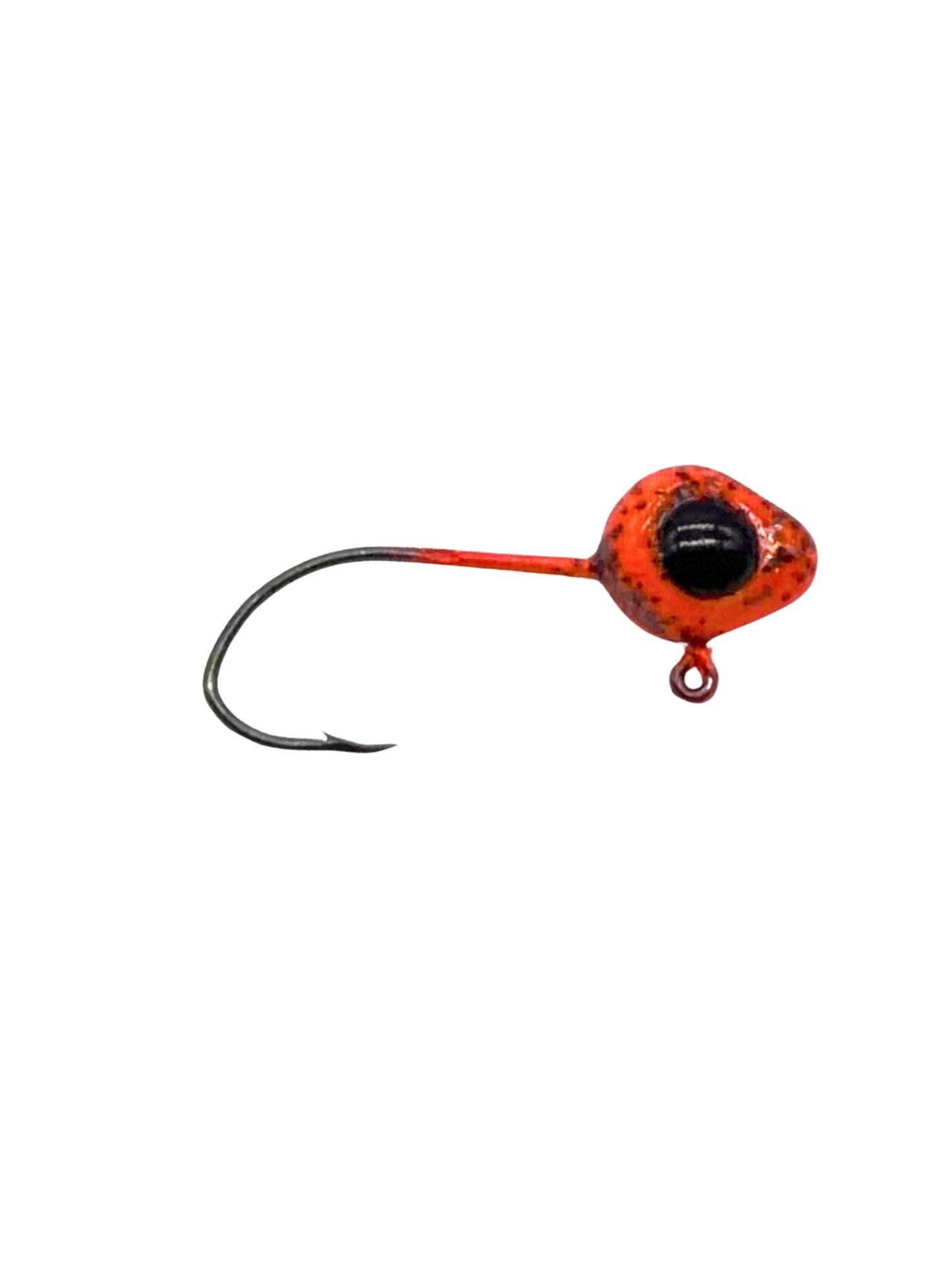 Free Style Minnow Jig Heads - 3D Eyes - 12 Pack - No Collar