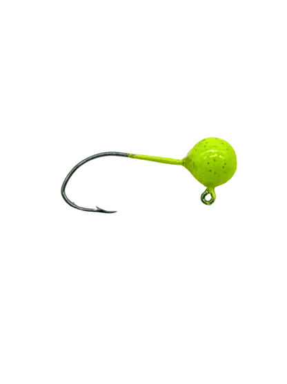 Round Jig Heads - 1/32- 1/16 - 1/8 - 12 Pack - No Collar