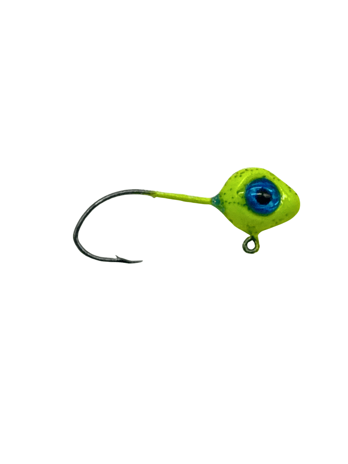 Free Style Minnow Jig Heads - 3D Eyes - 12 Pack - No Collar