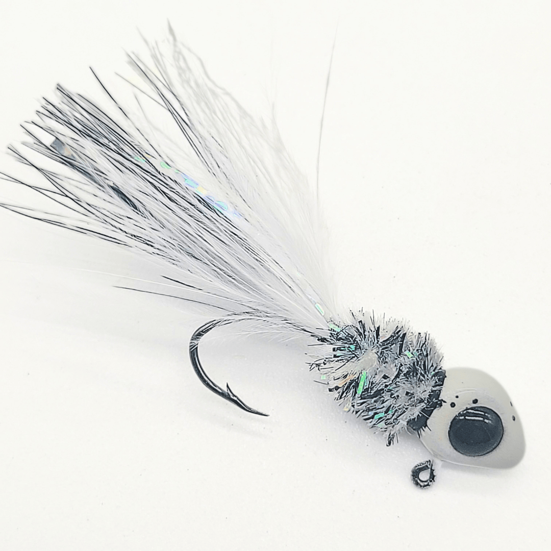cookies and cream fishing lure Silver Horde 4441000675 COHO Killer Glow/UV Black Edge Cookies'n Cream, Multicolor, One Size : Spoons : Sports & Outdoors bluefish and all jack species Creme Mini Tail Lure Fishing