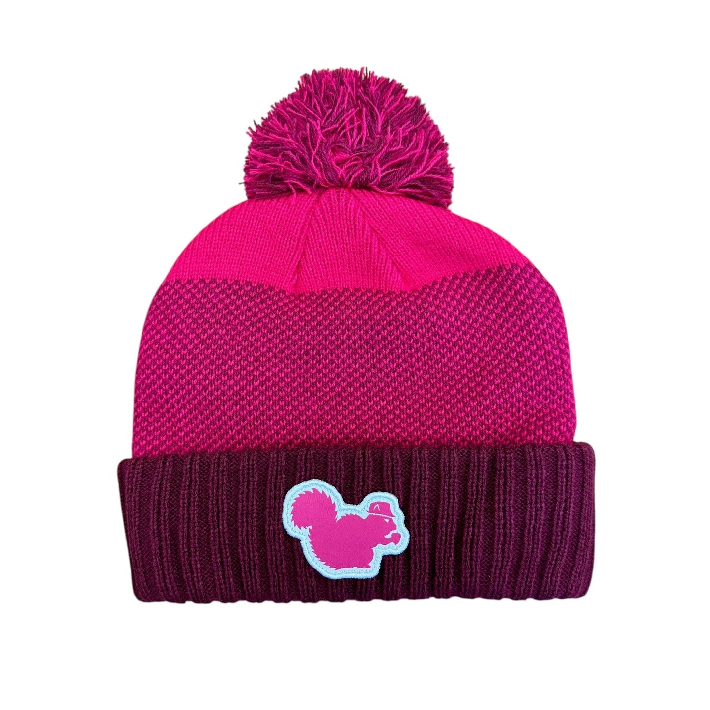 RHR Secret Squirrel 24 Pom Pom Beanie