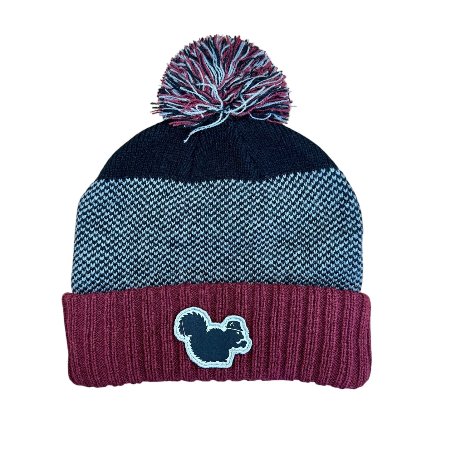 RHR Secret Squirrel 24 Pom Pom Beanie