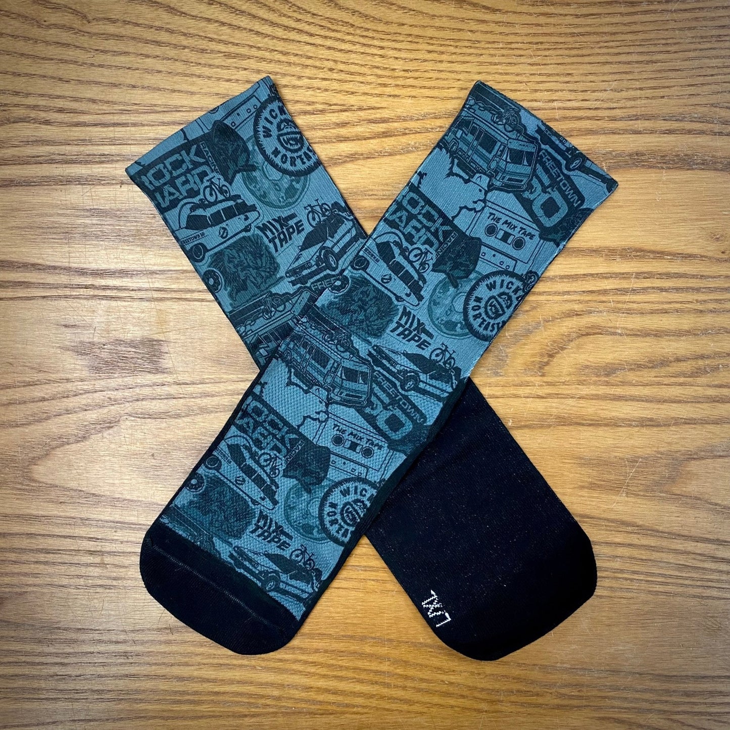 RHR Sticker Pack SUB6 6" Socks