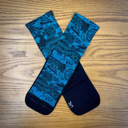 RHR Sticker Pack SUB6 6" Socks