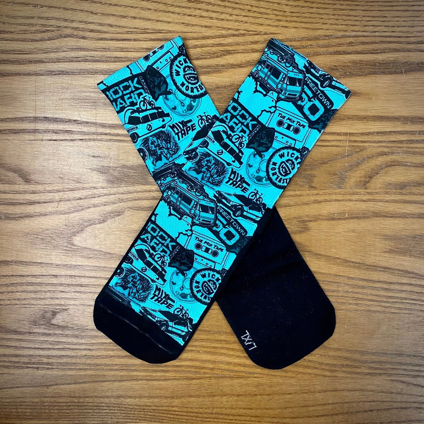 RHR Sticker Pack SUB6 6" Socks