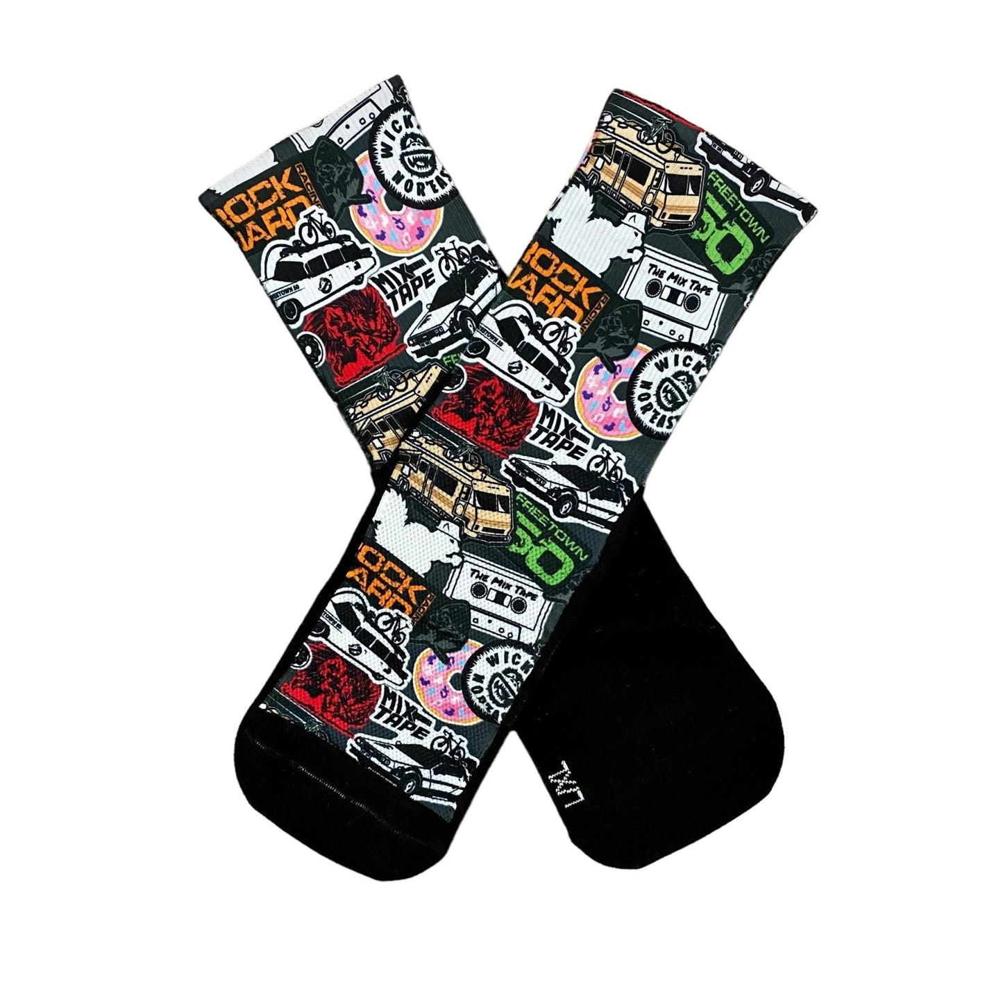 RHR Sticker Pack SUB6 6" Socks
