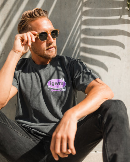 Romans Mineral Wash Premium Pepper Tee