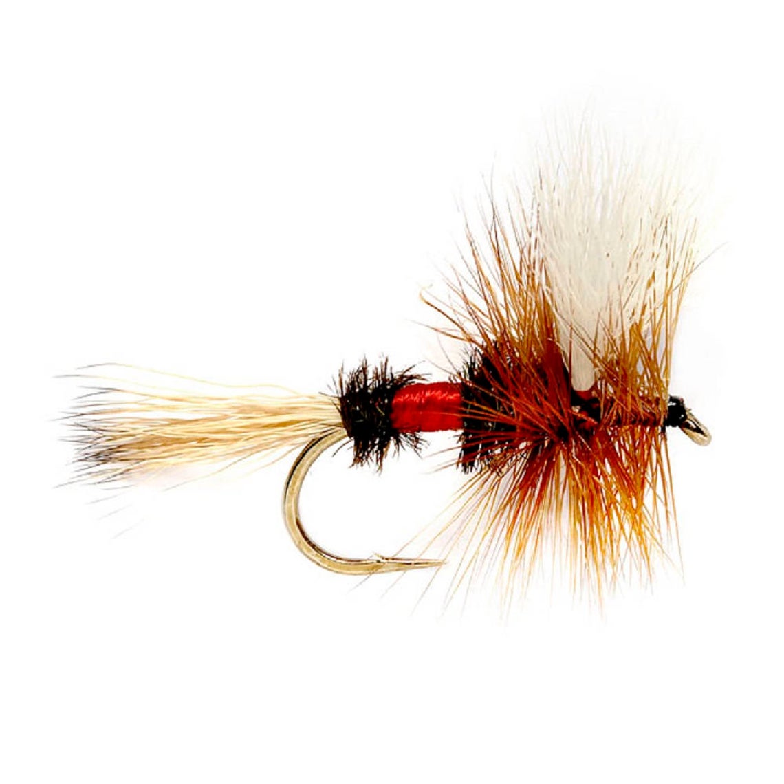 3 Pack Royal Wulff Classic Hair Wing Dry Fly - Hook Size 8