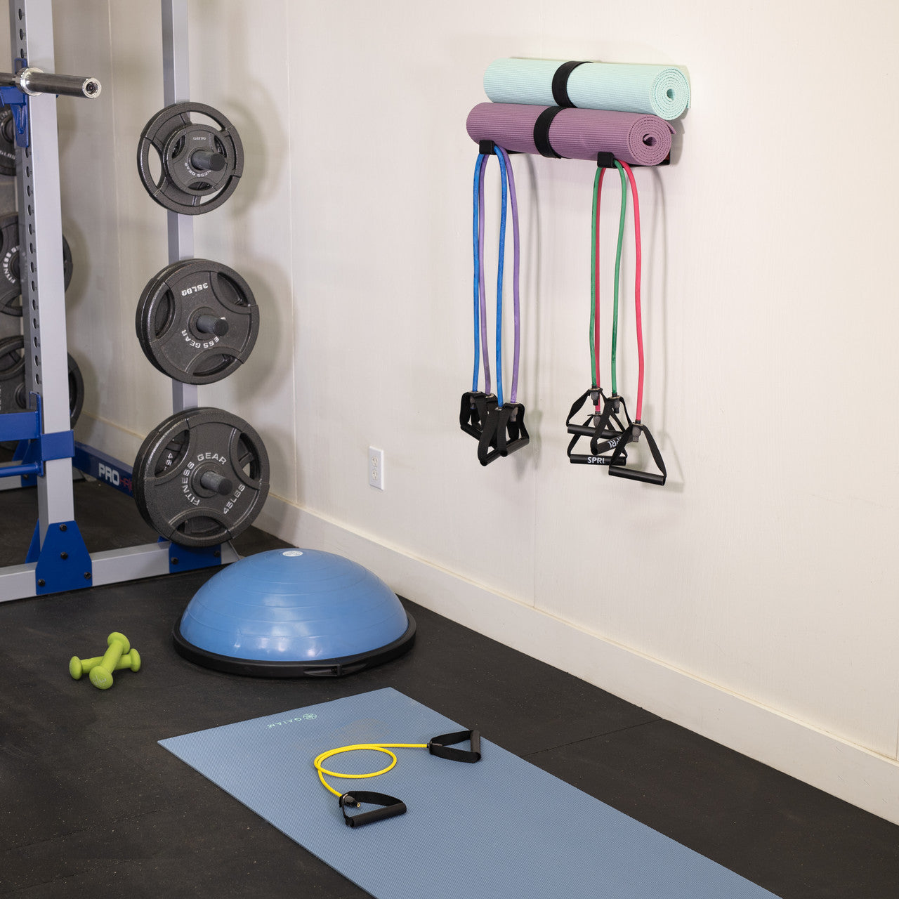 Serenity Yoga Mat Display | Minimalist Rack | Large