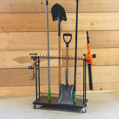 Shovel Shuttle | Rolling Garden Tool Organizer