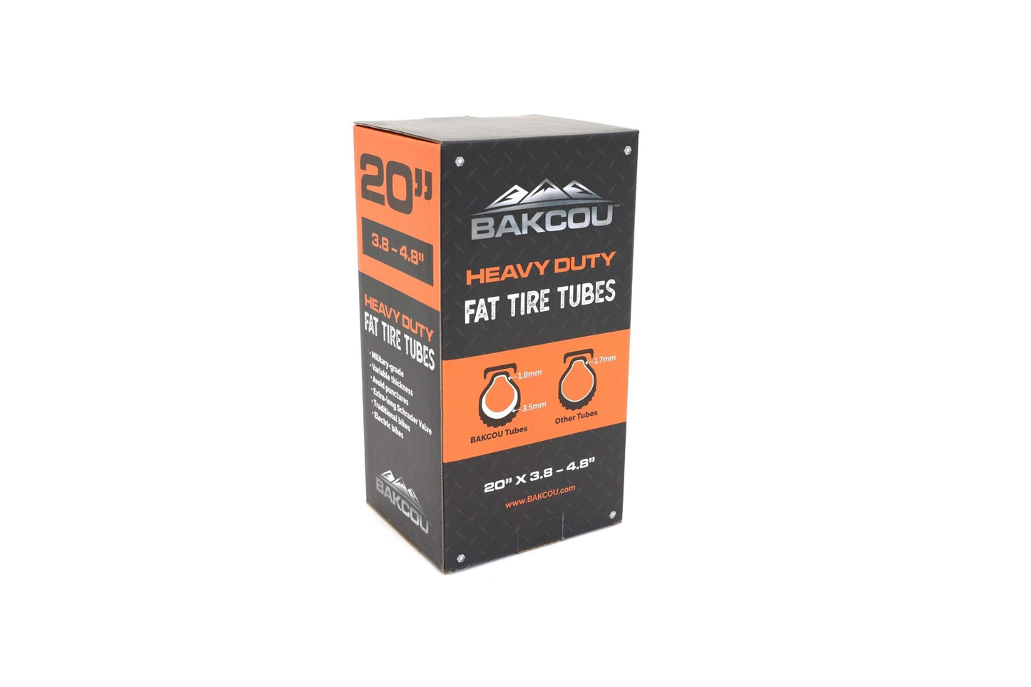 Single Bakcou Heavy Duty Fat Tire Tube