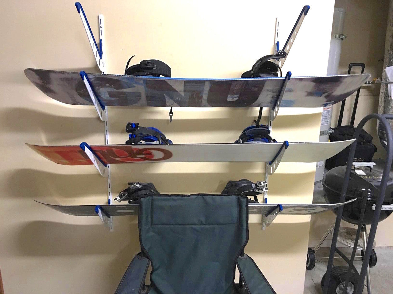 Brighton Snowboard Storage | Adjustable XSR | 4 Levels | White