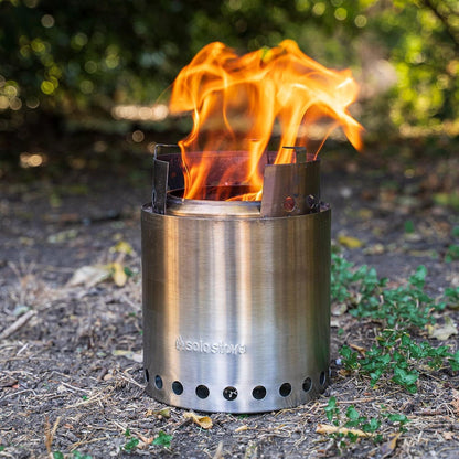Solo Stove Lite/Titan/Campfire Camping Stove Portable Stove for Backpacking Outdoor Cooking
