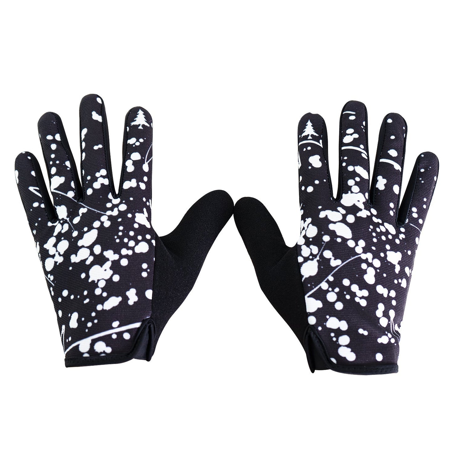 Splatter SendIt S2 Gloves - Black & White (Final Sale)
