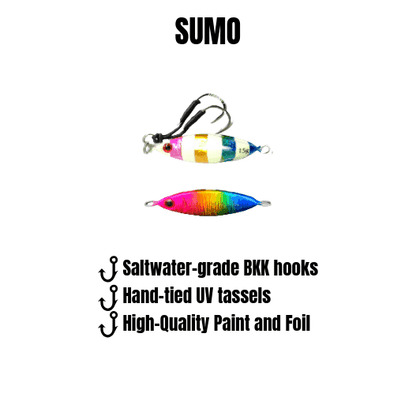 Submission Jigs - Micro Sumo - Slow Pitch Jigs - 4 Packs