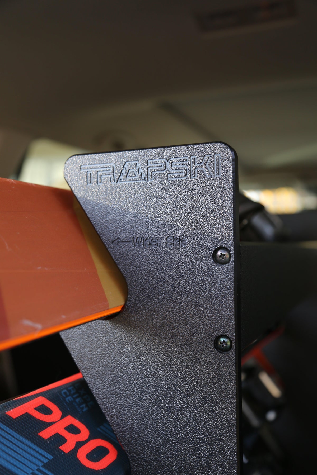 TRAPSKI Tower with Security Strap | Ski Mobile Rack | Inside SUVs, Vans, Crossovers & Hatchbacks