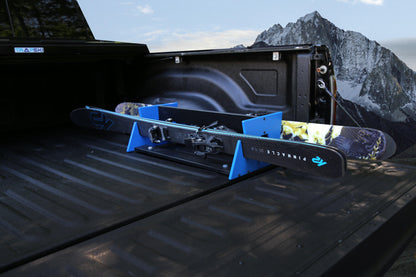 TRAPSKI DOUBLE Mobile All Mountain/Race/XC/Powder Ski and Standard Stance Snowboard Rack