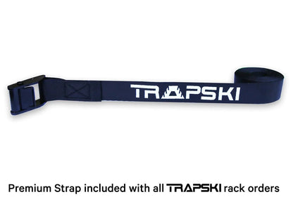 TRAPSKI DOUBLE Mobile All Mountain/Race/XC/Powder Ski and Standard Stance Snowboard Rack