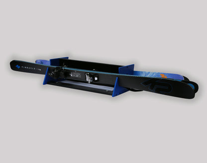 TRAPSKI DOUBLE Mobile All Mountain/Race/XC/Powder Ski and Standard Stance Snowboard Rack