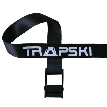TRAPSKI Premium Cam Buckle Tie Down Strap for Car Roof Racks, Kayaks, SUPs, Surfboards, Cargo, Motorcycles, Trucks, Boats & Bikes