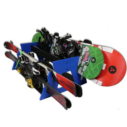 TRAPSKI QUAD All Mountain/Race/XC Ski and Standard Stance Snowboard Rack