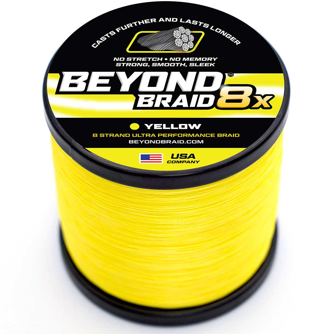 Yellow 8X- Ultra Performance 8 Strand