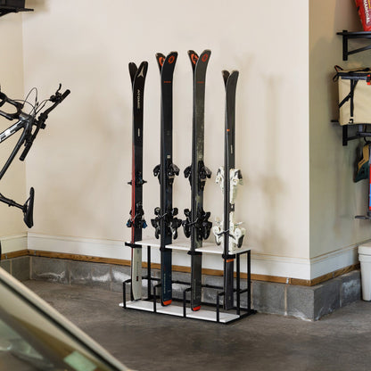 Wasatch Ski Organizer | Holds 4 Pairs of Skis & Poles