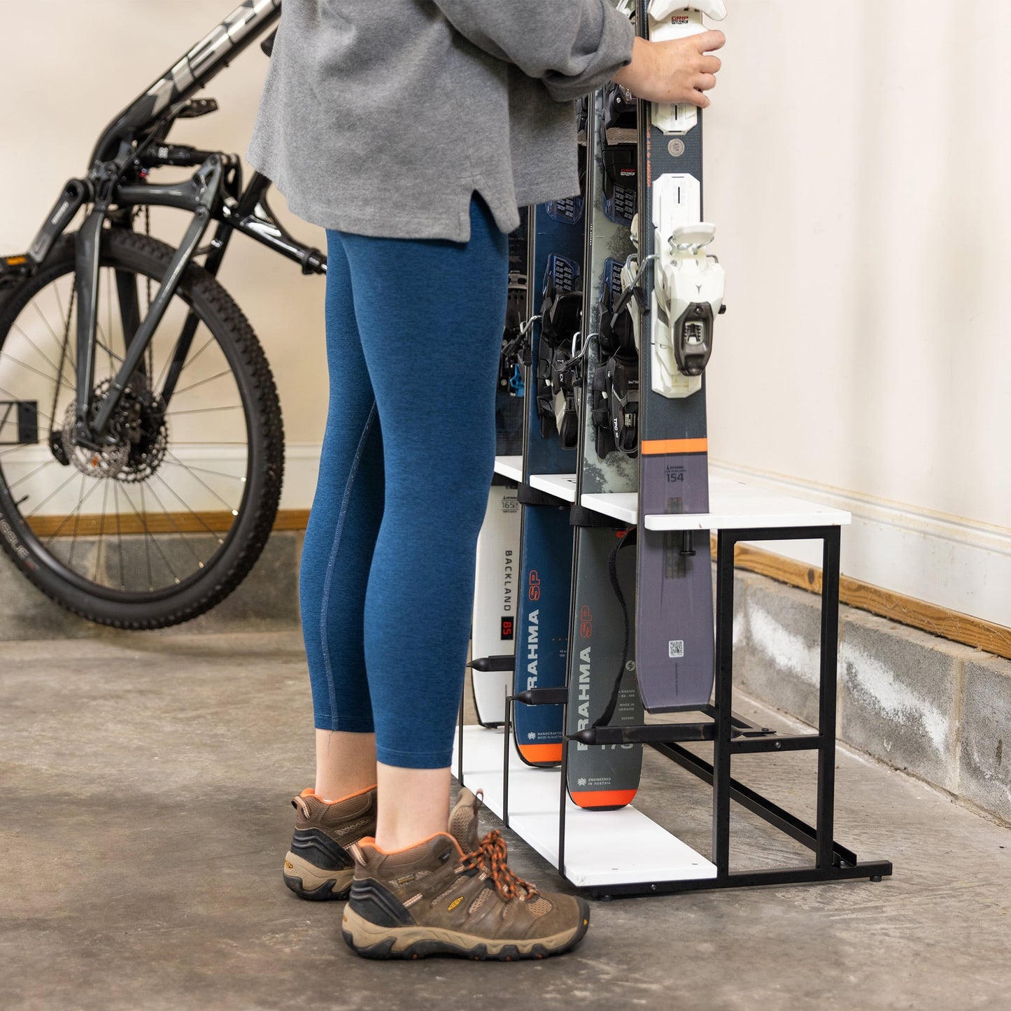 Wasatch Ski Organizer | Holds 4 Pairs of Skis & Poles