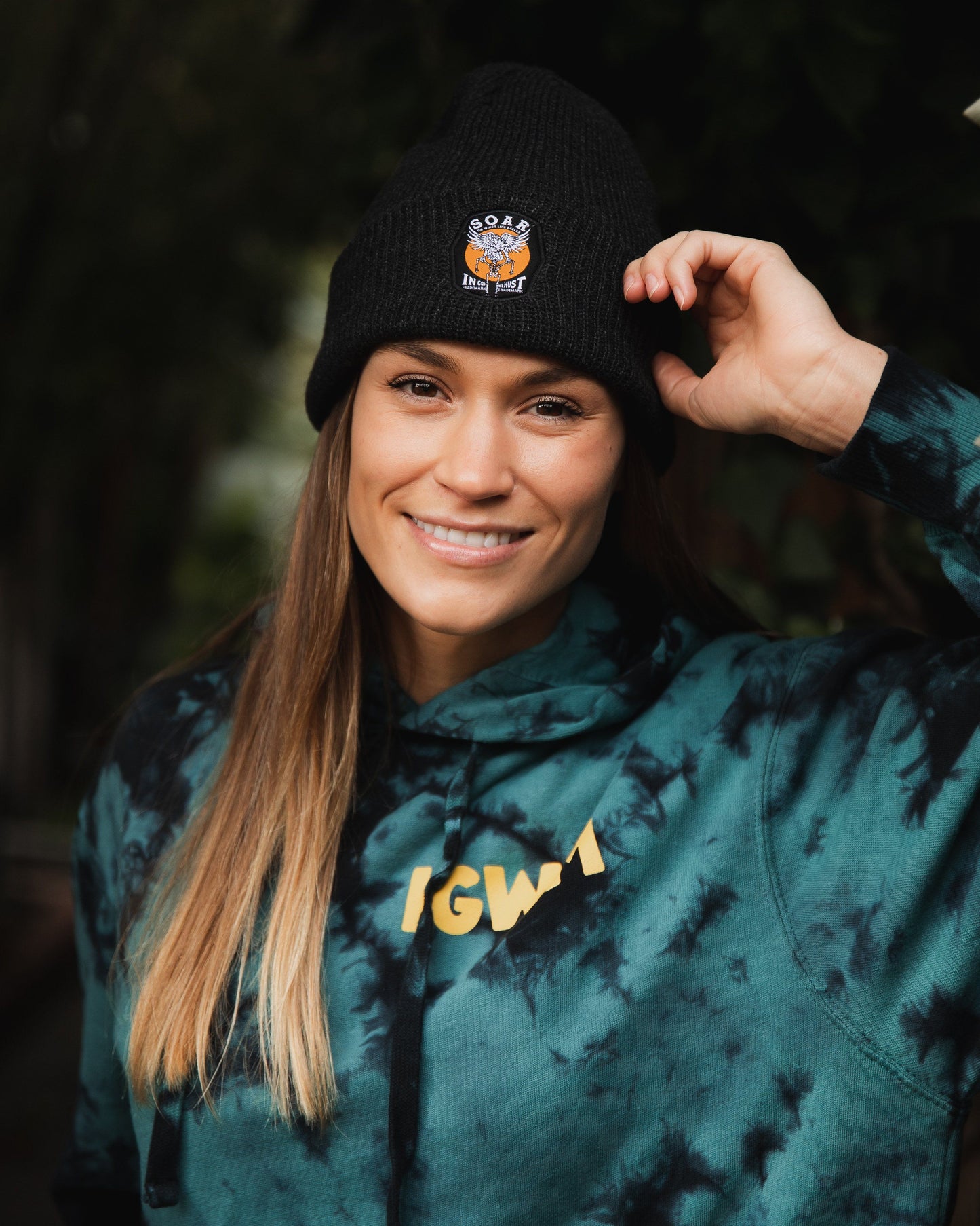 "Wings Like Eagles" Beanie