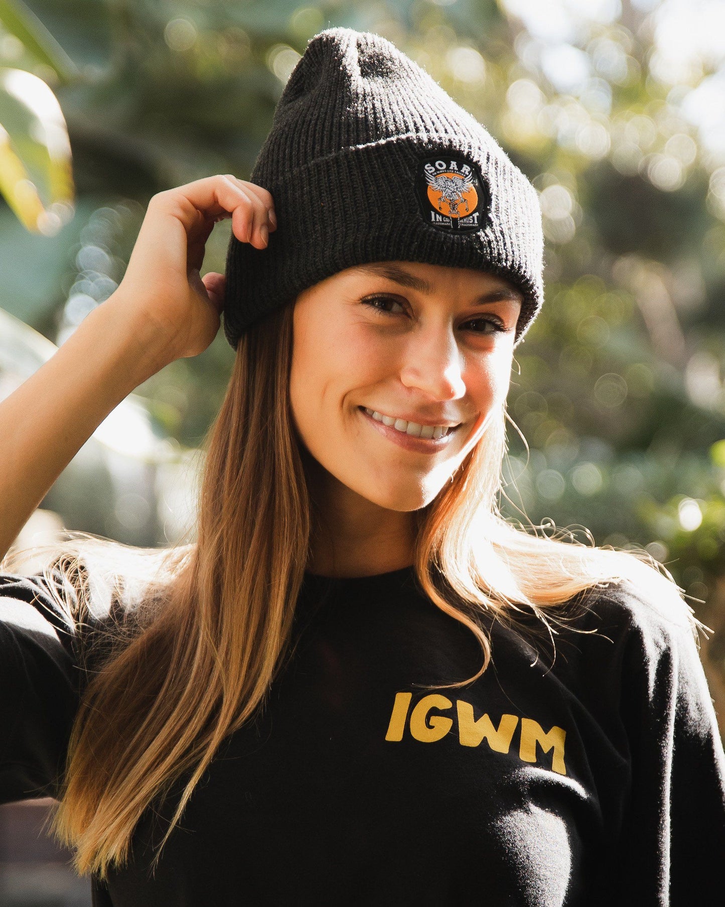 "Wings Like Eagles" Beanie