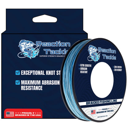 Reaction Tackle BRAIDED IN THE USA Fishing Line - X4