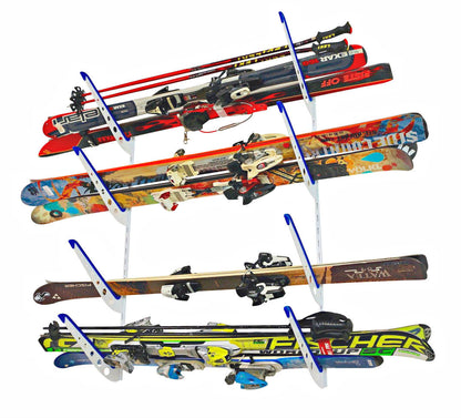 Montage Mountain Ski Storage | Adjustable XSR | 4 Levels | White