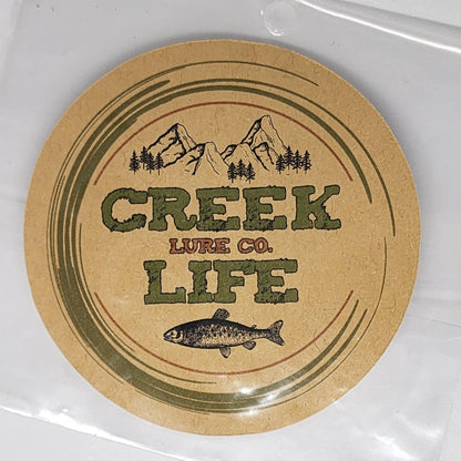 3" Inch Creek Life Sticker