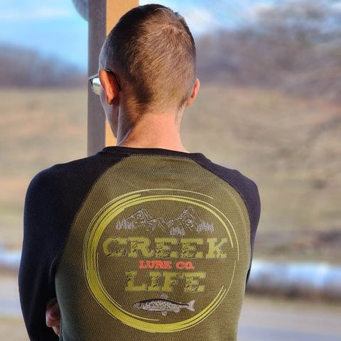 Creek Life Lure Co Short Sleeve T-Shirt (Front & Back Print)